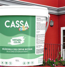 silikonlu dış cephe boyası